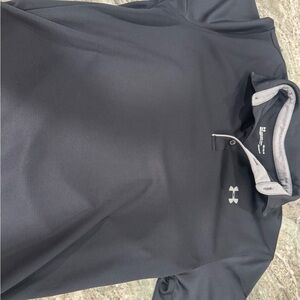 Under Armour Black Men's Performance Quarter-Zip Pullover